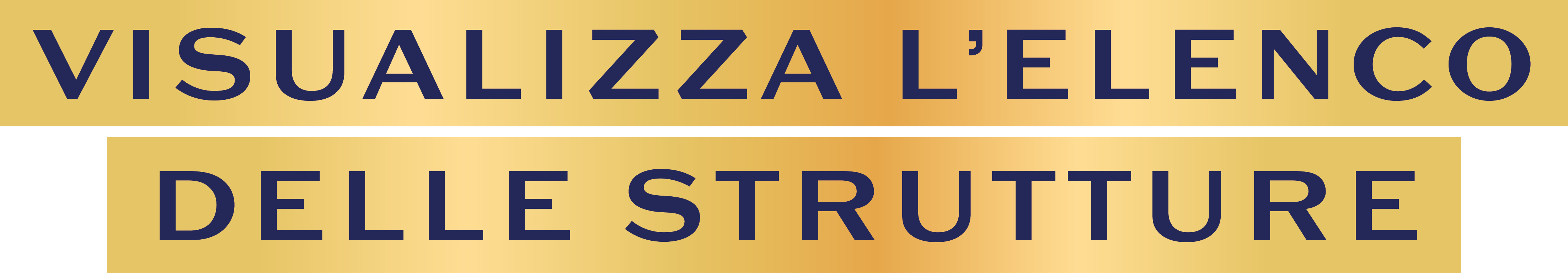 Visualizza l'elenco delle strutture